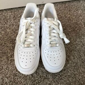 NEW Nike White Air Force 1 Sneakers- Women